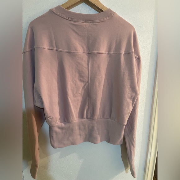 Athleta Retroterry Crewneck Sweatshirt Size M - Picture 3 of 9